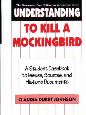 cover image of Understanding to Kill a Mockingbird